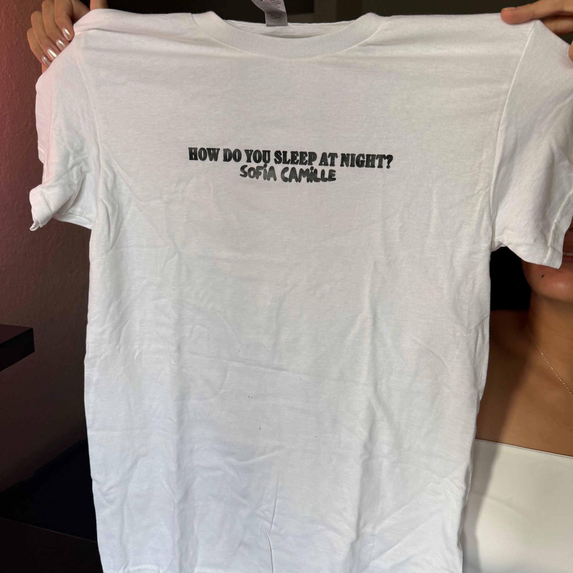 "HDYSAN?" White Tee
