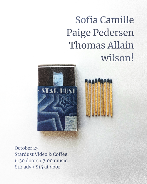 October 25th - ORLANDO - Sofia Camille, Paige Pedersen, Thomas Allain, & wilson!